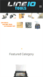 Mobile Screenshot of line10tools.com